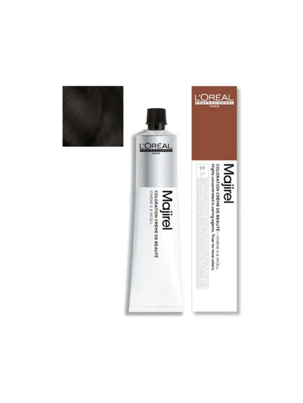 New L'Oréal Majirel Professional Hair Color 5.32 Light Gold Pearl Brown 50m
